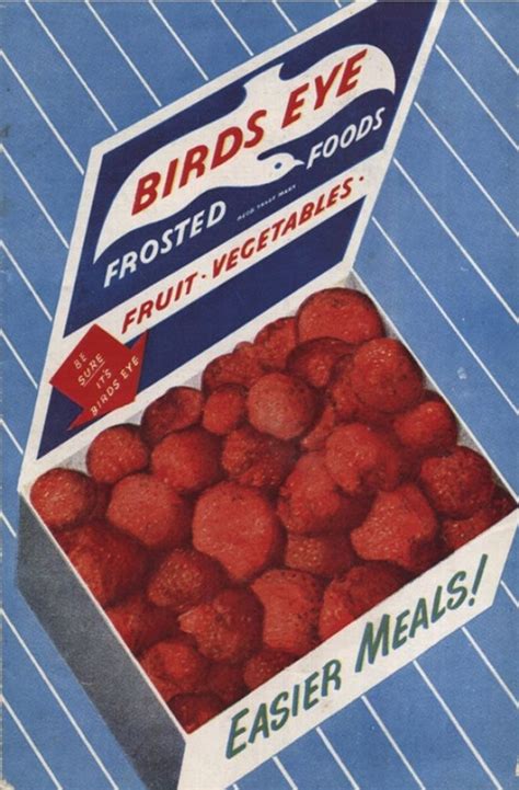 birdseye vintage frozen strawberry boxes w metal ends|Birds Eye Frozen Foods .